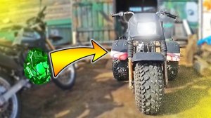 Разместил китайский двигатель в трайк Фермер