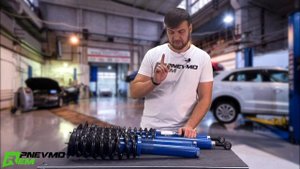 С пневмы на пружины мерседес W221 - обзор пружинного комплекта