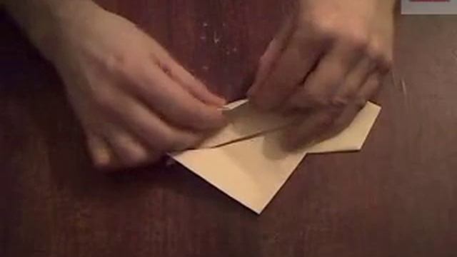 Ангел из бумаги оригами  Angel of paper Origami