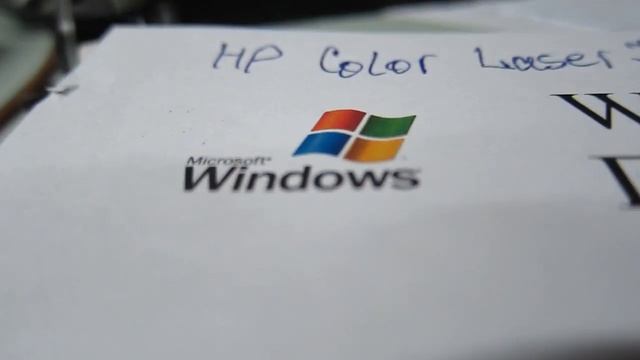 WINDOWS Пробная страница печати смотреть онлайн