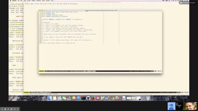 Breakfast Bash: git rebase with Travis Douce смотреть онлайн