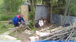 Спортивная площадка своими руками для дачи. Теперь это еще и детская площадка