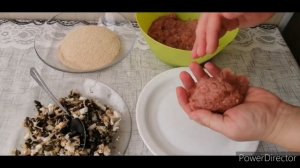 Зразы с грибами