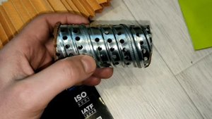 Распил масляного фильтра PATRON PF4048