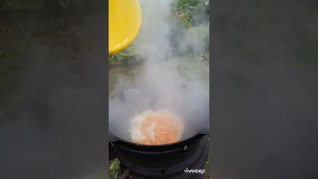 КОРОЛЕВСКОЕ ЖАРКОЕ В КАЗАНЕ НА КОСТРЕ