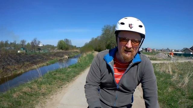 Покатушки на велосипеде | Вдоль реки Шингарки и Старо-Петергофского канала