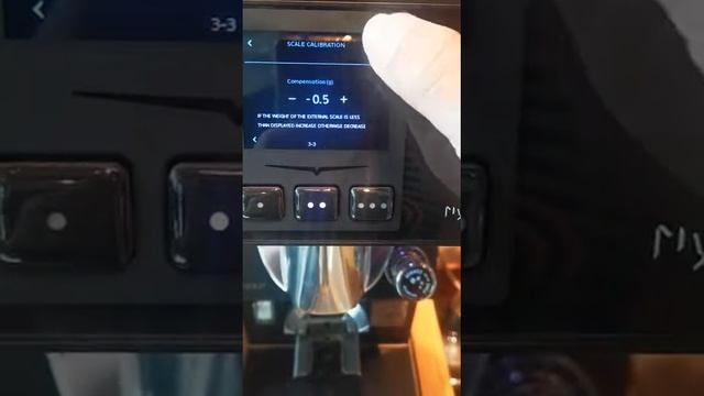 Victoria Arduino Mythos MYG 75 scales calibration смотреть онлайн