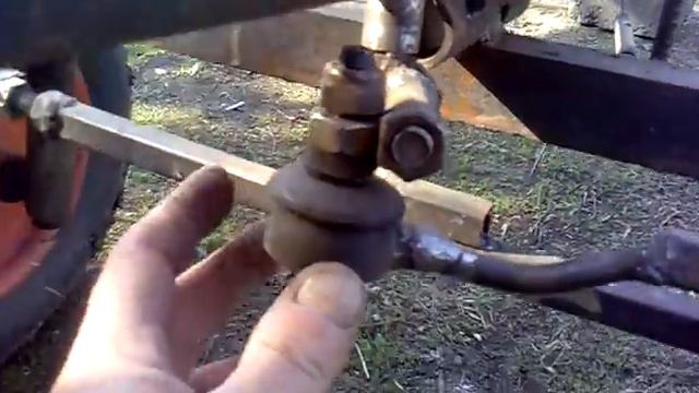 Обзор рулевого на переднем адаптере мотоблока 20150513 смотреть онлайн