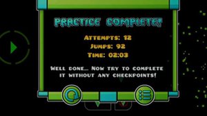 Все 3 монеты в Geometry dash SubZero на уровнях Press start и Nock Em