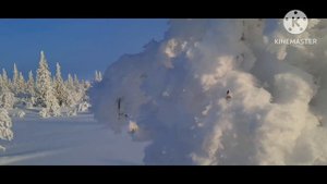 В тайгу,бьем путик до избы.Снегоход Ирбис и мотособака в деле.