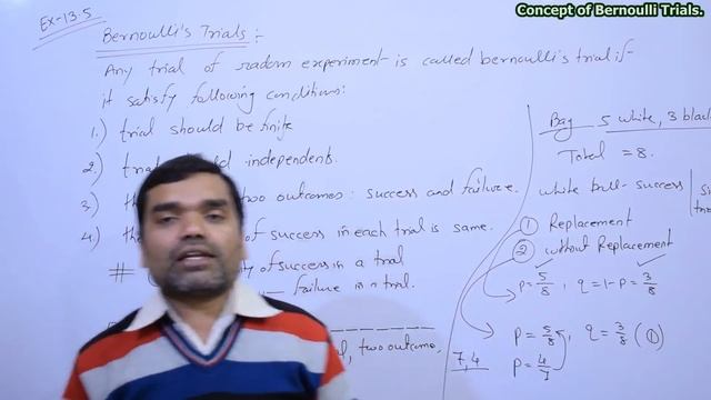 Probability - Bernoulli Trials and Binomial distribution in Hindi(Lecture13) смотреть онлайн