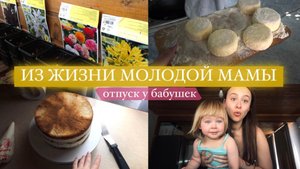 МАМА В ДЕКРЕТЕ: отпуск в деревне, о детском саде, новые растения
