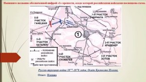 Занятие 9 Русско турецкая война с Османской империей 1877-1878 года. Осада крепости Плевна
