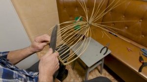 ОЧЕНЬ ИНТЕРЕСНАЯ ТЕХНИКА ПЛЕТЕНИЯ НИЖНЕЙ КРОМКИ КОРЗИНЫ #лозоплетение