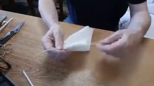 Одноразовая медицинская маска своими руками