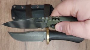 Тактический городской боуи от Lizard knives