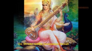 Powerful Saraswati Mantra For Concentration In Studies | OM Shreem Hreem Saraswatyai Namah