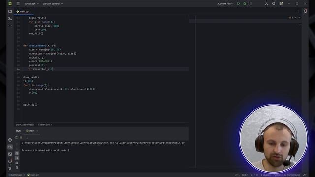 Рисуем на Python & Turtle (2 часть): Рисуем на Turtle часть 1 смотреть онлайн