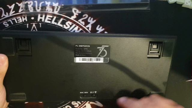 Обзор механической клавиатуры FL-Esports GP75 смотреть онлайн