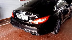 Выхлоп CLS AMG