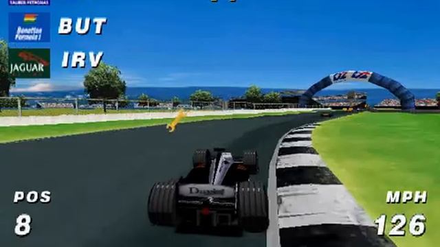 Formula One Arcade PS1 Gameplay Parte 1