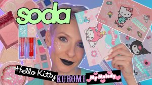 Новая коллекция Soda makeup Hello kitty #cuteadventure обзор
