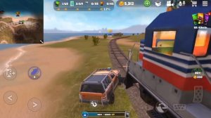 Ездил на поезде в игре Off The Road