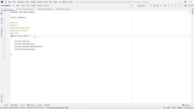 Micronaut - User Service - Bean Validations смотреть онлайн