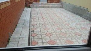 Тамбур входная группа из кирпича