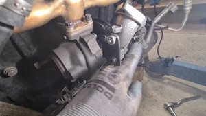 Свап мотора ZD30 - BMW M57 DIY на Nissan Patrol Y61 - Турбина