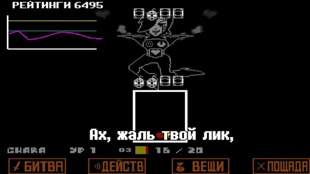 Undertale Мюзикл - Смерть от Гламура на Русском | Продюсер: @Rash