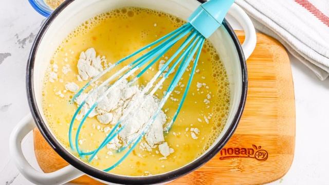 Заварной крем с желатином