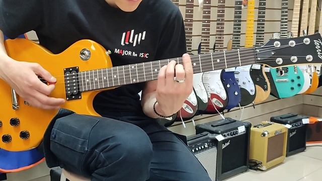 Электрогитара Terris TLP-039YW Les Paul | обзор от MAJOR MUSIC смотреть онлайн