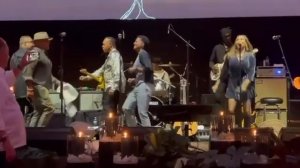 A-HA MAGNE FURUHOLMEN PERFORMING TAKE ON ME WITH ERIC BENET AT ZURICH FILM FESTIVAL SEPTEMBER 2022