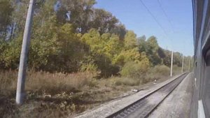 От Красноярска до Новосибирска. Транссиб из окна поезда. Часть 2. Кемчуг - Ачинск-1