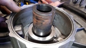 Вылетела втулка (кольцо) ведомого шкива вариатора Stels Viking 600