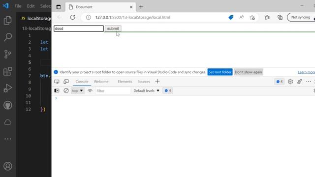 @javascriptmastery Local Storage and Session Storage