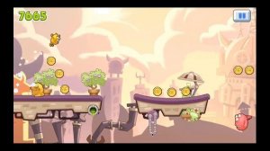 Monsters Inc Run iPhone App Review and Gameplay