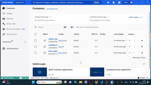 Установка и запуск Docker (Hello World) смотреть онлайн