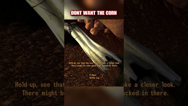 Follows Chalk's secret corn stash (Fallout New Vegas) #fallout  #whythetuck