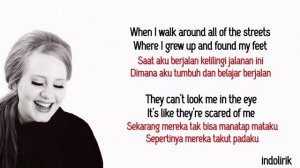 Adele - Million Years Ago | Lirik Terjemahan