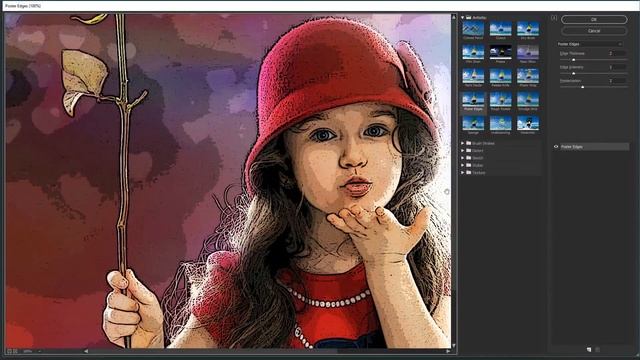 โฟโต้ชอป Photoshop CC - #3 Action - Cartoon เปลี่ยนภาพถ่ายให้เป็นภาพการ์ตูน смотреть онлайн