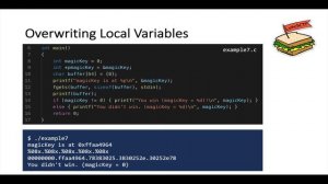 Format String Vulnerabilities Lunchbox