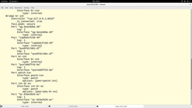 Openvswitch Use in Openstack - Openstack bridges (br-int, br-ex, br-tun)