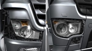 Mercedes Actros замена ламп проще простого!