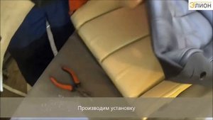 Установка подогревов на задний ряд Audi A6