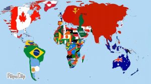 Эволюция моей карты мира