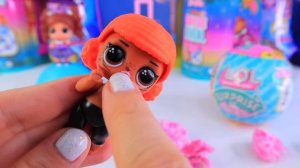 МЕНЯЮТСЯ Лица КАК ЭМОДЖИ! #куклылол сюрприз