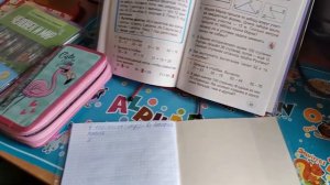 Study with me. Учись со мной! Как я делаю уроки. Задача по математике.Русский язык.Кошечка Симона.