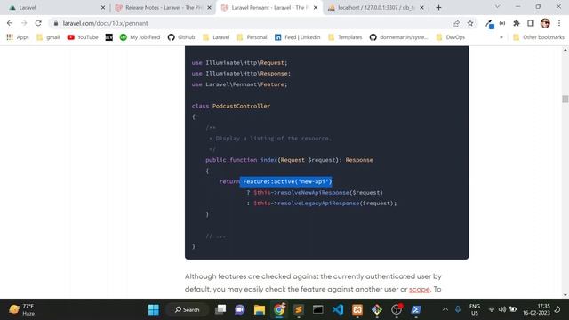 Laravel 10 New Features | Laravel 10 Pennant | Laravel 10 Process Feature | HINDI #laravel10